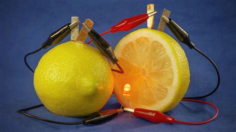 Electricity from a lemon - 